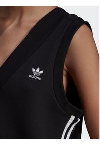 Adidas - adidas Sukienka dzianinowa adicolor Classics HM2134 Czarny Relaxed Fit. Kolor: czarny. Materiał: bawełna, dzianina #2