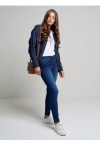 Big-Star - Spodnie jeans damskie Rose 359. Kolor: niebieski. Długość: długie. Styl: elegancki, sportowy #8