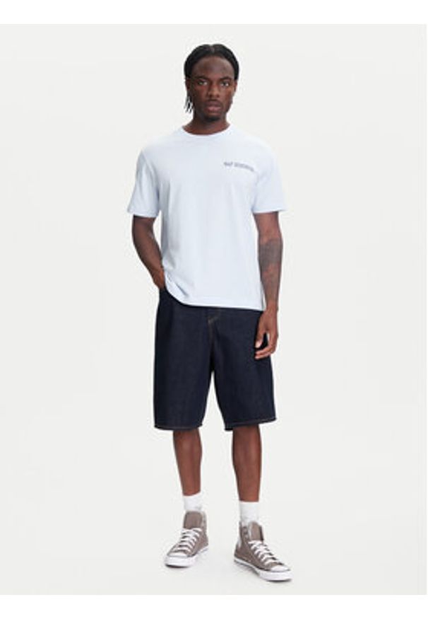 GAP - Gap T-Shirt 768925-01 Niebieski Regular Fit. Kolor: niebieski. Materiał: bawełna