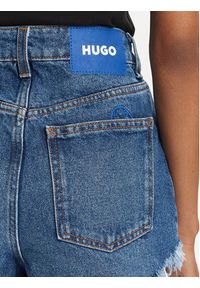 Hugo Szorty jeansowe Galara 50513721 Niebieski Regular Fit. Kolor: niebieski. Materiał: bawełna #5