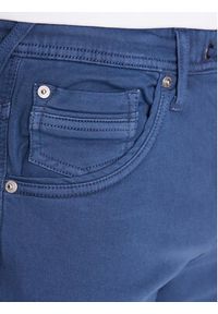 Pepe Jeans Szorty materiałowe Jagger Short PM800920 Niebieski Slim Fit. Kolor: niebieski. Materiał: materiał