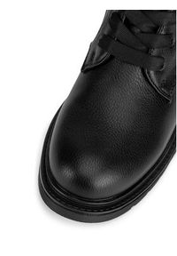 MEXX Trzewiki MI001712343W Czarny. Kolor: czarny. Materiał: skóra