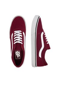 Vans Tenisówki C-MADDIE VN000E8X4QU Bordowy. Kolor: czerwony. Materiał: zamsz, skóra #4