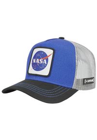 CapsLab - Czapka z daszkiem Capslab Space Mission NASA Trucker - CL/NASA/1/NAS3. Kolor: niebieski, wielokolorowy, biały