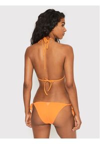 Guess Dół od bikini Logo Tie E2GO32 MC043 Pomarańczowy. Kolor: pomarańczowy. Materiał: syntetyk