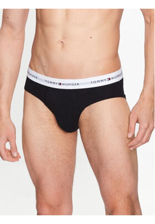 TOMMY HILFIGER - Tommy Hilfiger Komplet slipów UM0UM02905 Czarny. Kolor: czarny. Materiał: bawełna