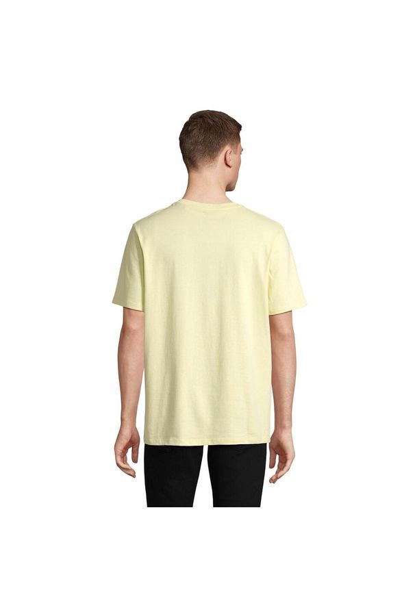 SOL'S - Koszulka Organiczna Unisex Dla Dorosłych Legend. Kolor: żółty. Sport: turystyka piesza