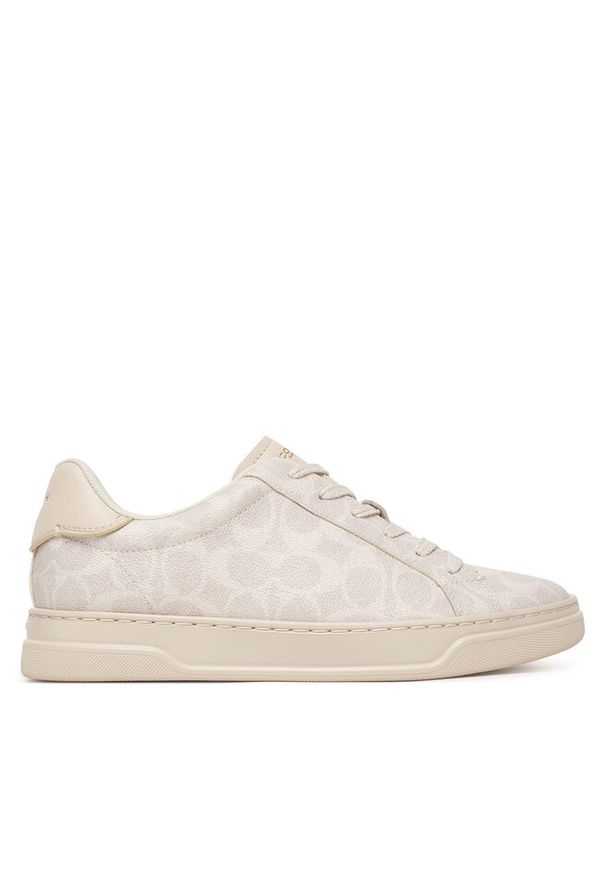 Sneakersy Coach. Kolor: kremowy