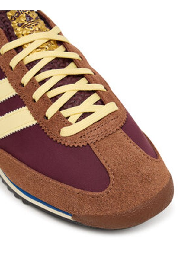 Adidas - adidas Sneakersy SL 72 OG IE3425 Brązowy. Kolor: brązowy. Materiał: skóra, zamsz
