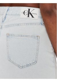 Calvin Klein Jeans Spódnica jeansowa J20J220670 Niebieski Regular Fit. Kolor: niebieski. Materiał: bawełna #4