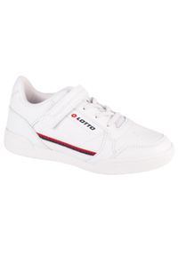 LOTTO - Buty dziecięce tramki sportowe Lotto NANDU K. Kolor: biały