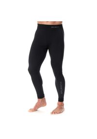 Spodnie termoaktywne męskie Brubeck Extreme Thermo. Kolor: czarny. Materiał: poliester, elastan, poliamid. Sezon: lato. Sport: turystyka piesza #1