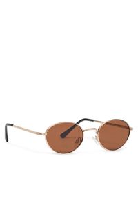 Vero Moda Okulary przeciwsłoneczne 10261553 Brązowy. Kolor: brązowy