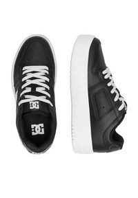 DC Shoes Sneakersy MANTECA 4 PLATFORM ADJS100156-BKW Czarny. Kolor: czarny. Materiał: skóra. Obcas: na platformie #2
