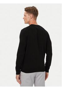 Aeronautica Militare Sweter 262MA1631UL00506 Czarny Regular Fit. Kolor: czarny. Materiał: bawełna #3