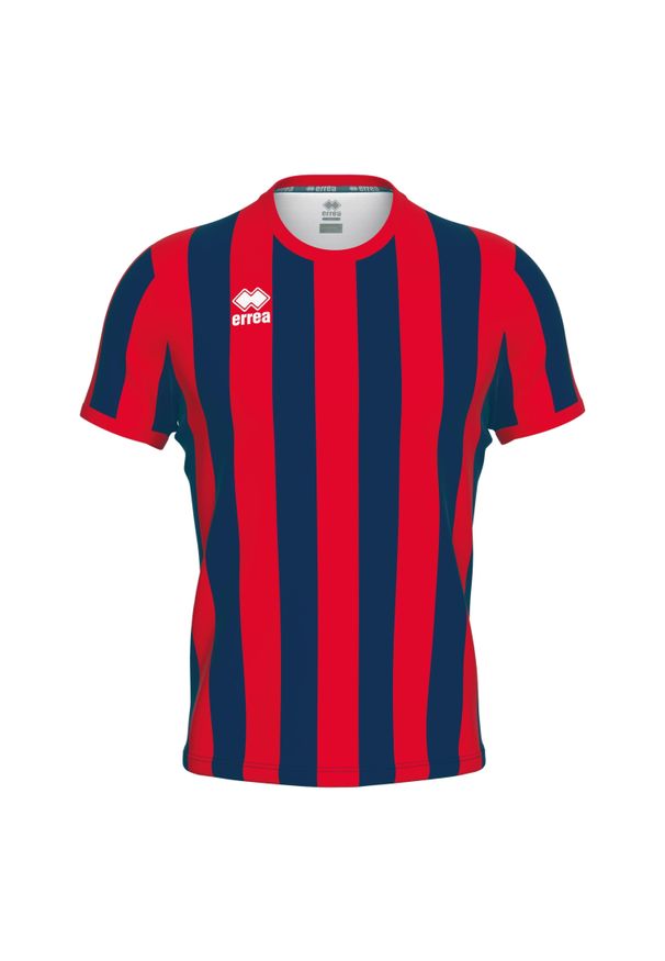 ERREA - Koszulka Errea Strip. Kolor: czerwony, niebieski, wielokolorowy. Sport: piłka nożna
