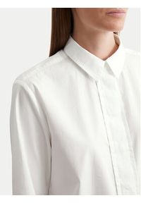 Marc O'Polo Koszula 408 0901 42453 Biały Regular Fit. Typ kołnierza: polo. Kolor: biały. Materiał: bawełna #4