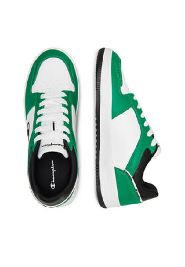 Champion Sneakersy Rebound 2.0 Low S21906-GS017 Zielony. Kolor: zielony. Materiał: syntetyk