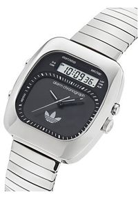 Adidas - adidas Zegarek Retro Wave Three Chronograph AOSY25013 Srebrny. Kolor: srebrny. Styl: retro