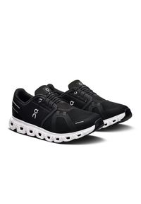 On Cloud 6 M Black | White Sneakersy męskie. Kolor: czarny