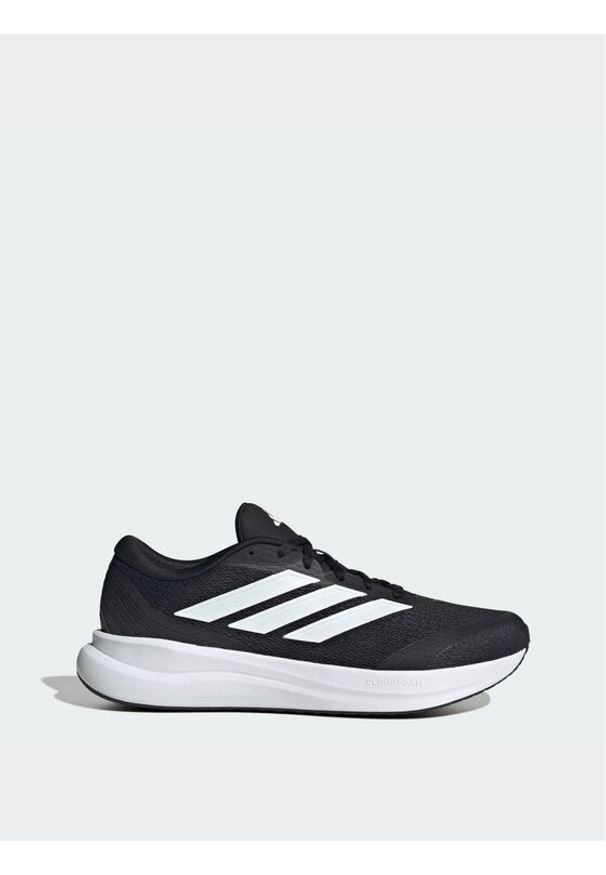 Adidas - adidas Buty do biegania Runfalcon 6 Wide Shoes IH1815 Czarny. Kolor: czarny. Materiał: materiał