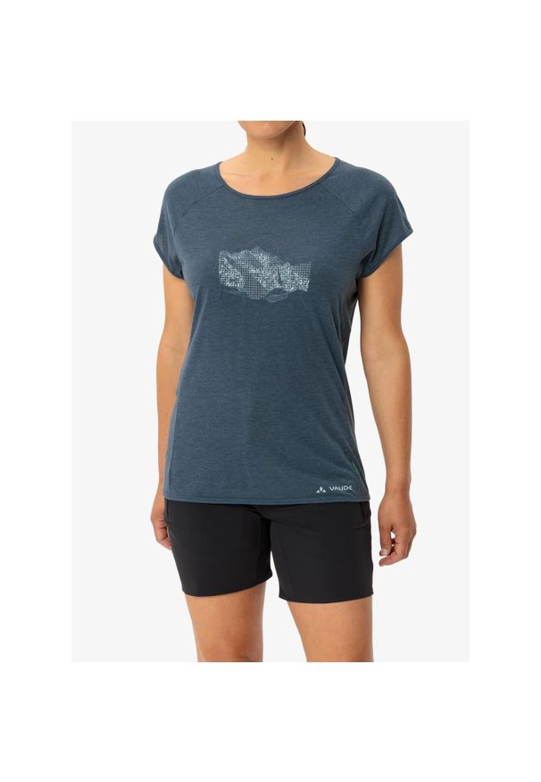 Koszulka szybkoschnąca damska Vaude Tekoa T-Shirt II. Kolor: zielony
