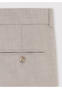 Pako Lorente - PAKO LORENTE – Spodnie garniturowe w kolorze beżowym. Kolor: beżowy. Materiał: poliester, wiskoza, elastan. Wzór: gładki. Styl: elegancki #5