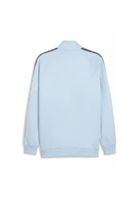 Puma - Męska kurtka Manchester City KING Anthem PUMA Silver Sky Deep Navy Blue. Kolor: niebieski