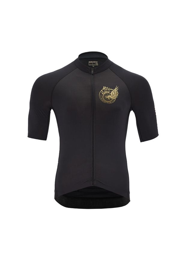 Koszulka męska rowerowa Silvini Mottolino MD2206. Kolor: żółty, wielokolorowy, czarny. Materiał: materiał. Sport: kolarstwo