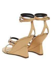 Patrizia Pepe Sandały 2X0043/L048 Beżowy. Kolor: beżowy. Materiał: skóra #4