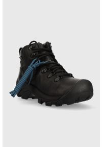 keen - Keen buty Pyrenees damskie kolor czarny 1026848-BLUE. Kolor: czarny. Materiał: tworzywo sztuczne, materiał, guma. Szerokość cholewki: normalna #5