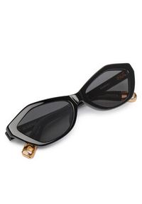 JACQUEMUS Okulary przeciwsłoneczne JAC42C1SUN Czarny. Kolor: czarny #4