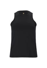 ENDURANCE - Damski tank top Athlecia Almi. Kolor: czarny. Styl: sportowy, elegancki
