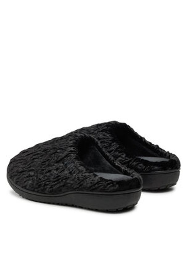 Subu Kapcie Celosia Czarny. Kolor: czarny. Materiał: materiał