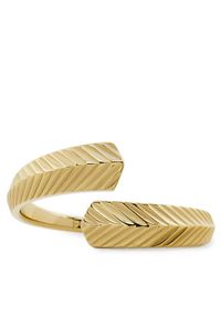 Fossil Pierścionek JF04536710 Złoty. Materiał: metalowe, złote. Kolor: złoty
