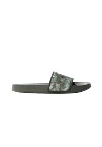 Klapki męskie The North Face Basecamp Slide Iii. Zapięcie: bez zapięcia. Kolor: szary, wielokolorowy. Materiał: materiał, syntetyk. Szerokość cholewki: normalna. Sport: turystyka piesza