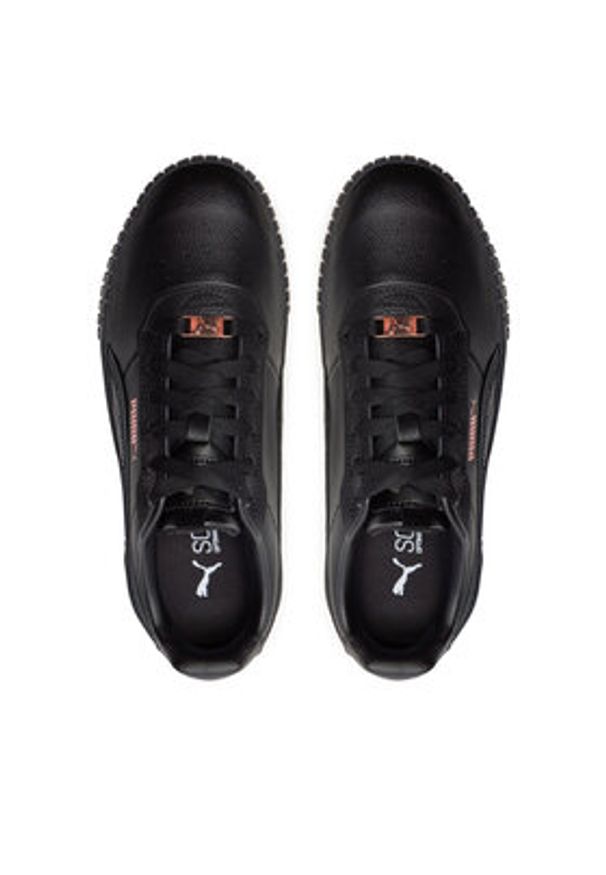 Puma Sneakersy Carina 2.0 Lux 395017-02 Czarny. Kolor: czarny. Materiał: skóra