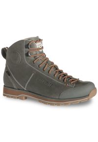 Buty trekkingowe męskie Dolomite Cinquantaquattro High FG GTX. Kolor: wielokolorowy, szary, zielony