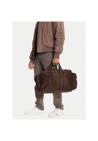 G-Star RAW - Torba weekendowa G-Star Raw. Kolor: brązowy #1