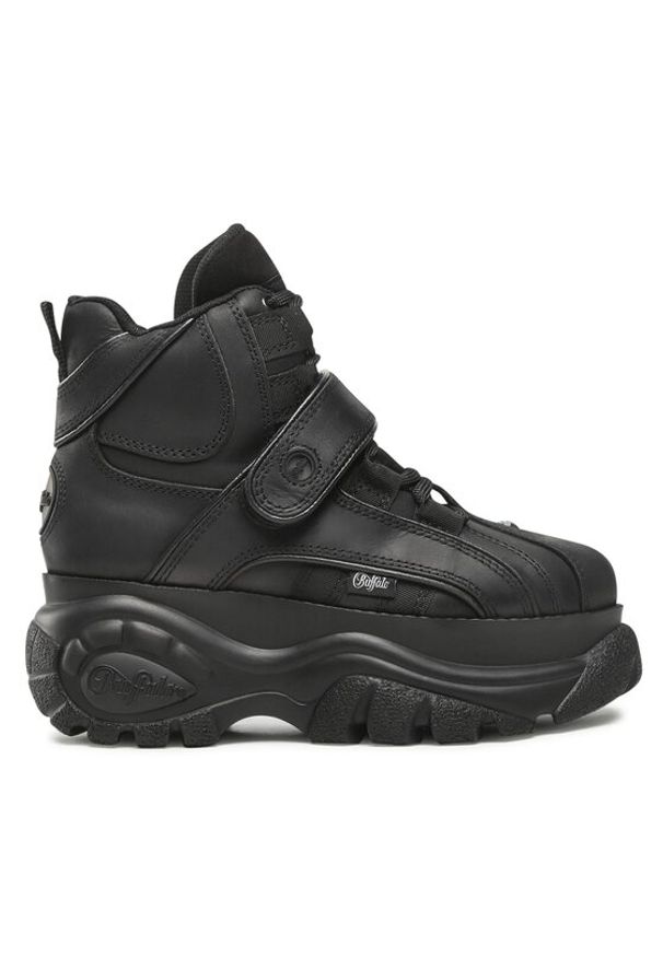 Buffalo Sneakersy 1348-14 2.0 BN15340401 Czarny. Kolor: czarny. Materiał: skóra, nubuk