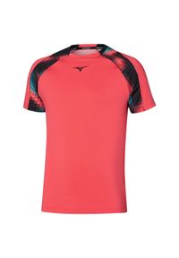 Camiseta Mizuno Frontier Shadow. Kolor: czerwony #1