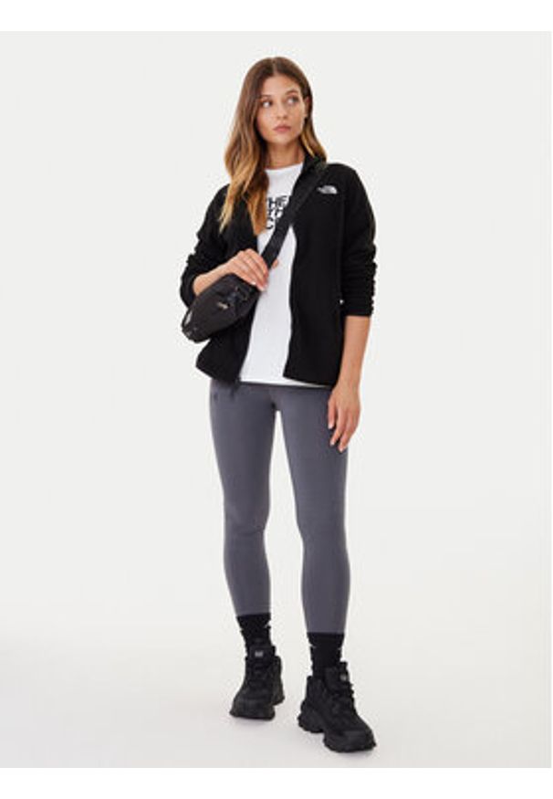 The North Face Polar Glacier NF0A8D2F Czarny Regular Fit. Kolor: czarny. Materiał: syntetyk