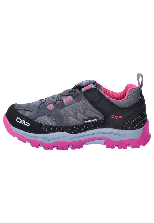 Buty dla dziewczynek CMP Kiruna Fitgo WP. Kolor: szary. Styl: sportowy. Sport: turystyka piesza
