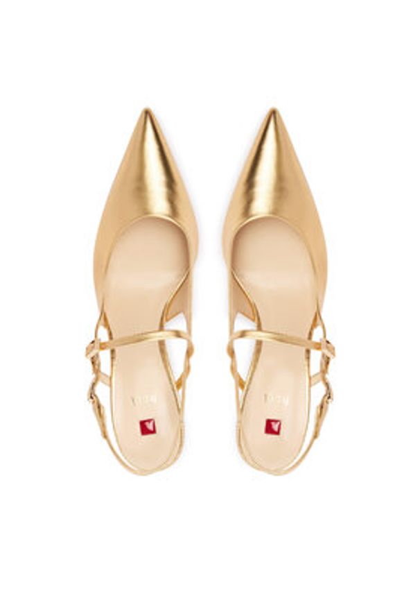 HÖGL Szpilki 1-107911 Złoty. Kolor: złoty. Materiał: skóra. Obcas: na szpilce