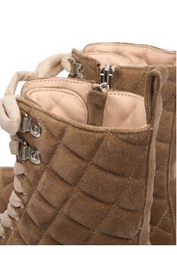 AGL Trzewiki D751566PGKI014G588 Brązowy. Kolor: brązowy. Materiał: skóra #4