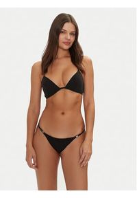 Calvin Klein Swimwear Góra od bikini KW0KW02737 Czarny. Kolor: czarny. Materiał: syntetyk