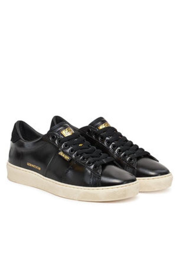 GOLDEN GOOSE Sneakersy Matchstar GMF00796.F006922.90100 Czarny. Kolor: czarny. Materiał: skóra