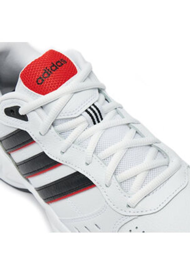 Adidas - adidas Sneakersy Strutter EG2655 Biały. Kolor: biały. Materiał: skóra