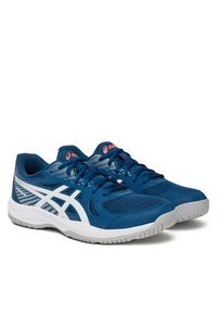 Asics Buty halowe Upcourt 6 1071A104 Niebieski. Kolor: niebieski. Materiał: materiał #2