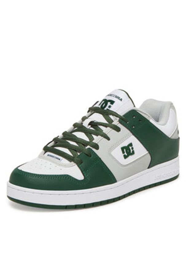 DC Shoes Sneakersy MANTECA SE DC01758100 Zielony. Kolor: zielony. Materiał: skóra